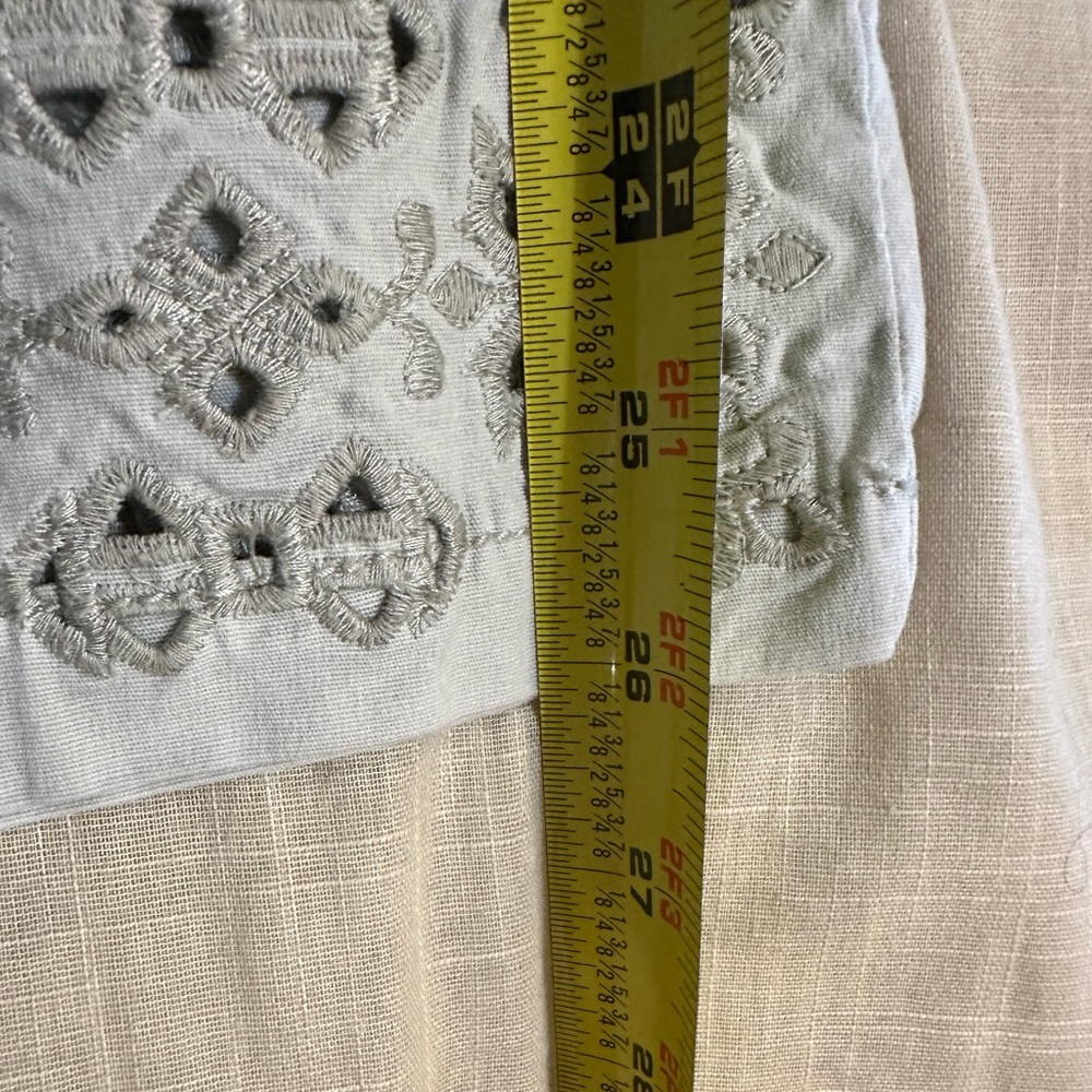 Anthropologie Eyelet Wanderer Utility Pants size‎ 26 - Picture 16 of 16